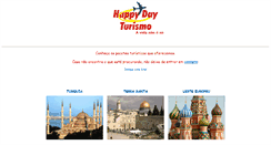 Desktop Screenshot of happydayturismo.com.br