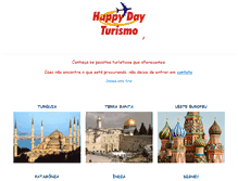 Tablet Screenshot of happydayturismo.com.br